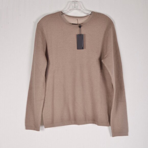 rag & Bone Bennet Wool Crewneck Sweater in Desert - Picture 5 of 7